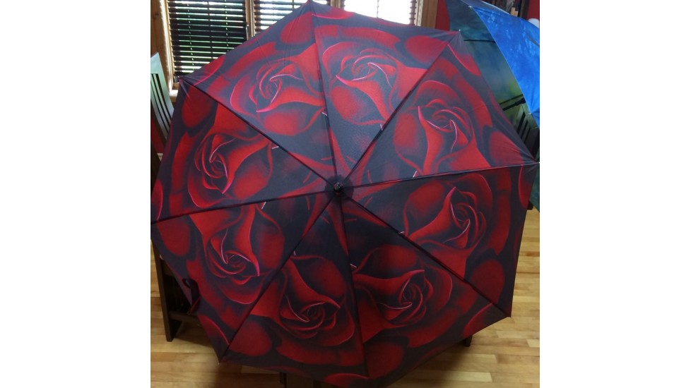 Parapluie Rose de Velours
